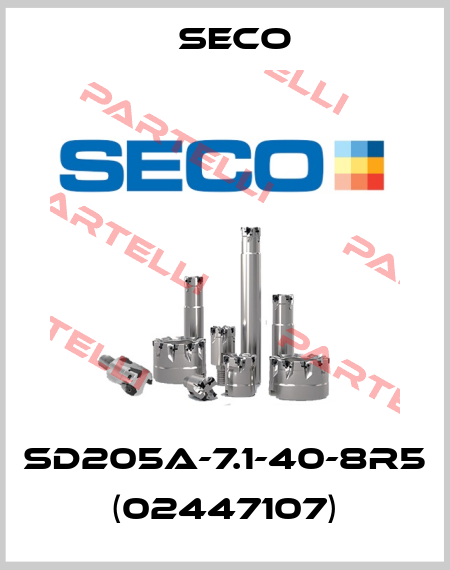 SD205A-7.1-40-8R5 (02447107) Seco