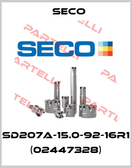 SD207A-15.0-92-16R1 (02447328) Seco
