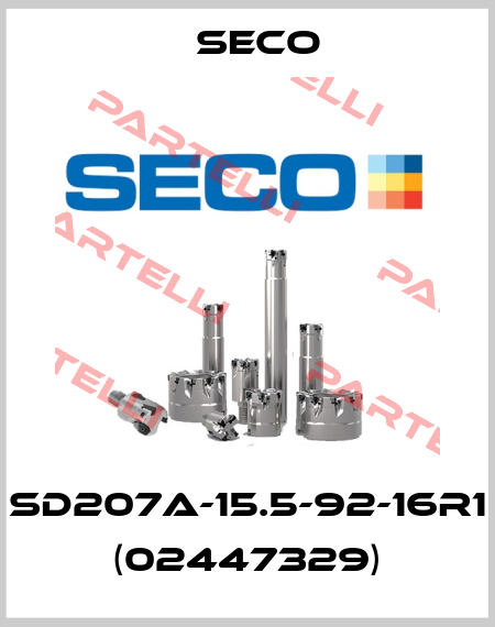SD207A-15.5-92-16R1 (02447329) Seco