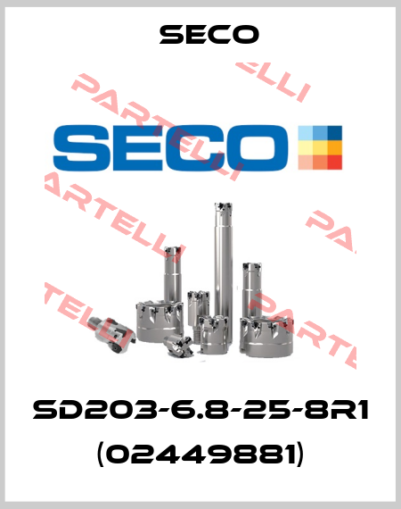 SD203-6.8-25-8R1 (02449881) Seco