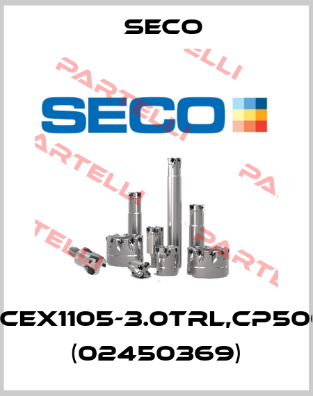 LCEX1105-3.0TRL,CP500 (02450369) Seco