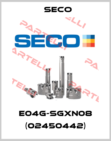 E04G-SGXN08 (02450442) Seco