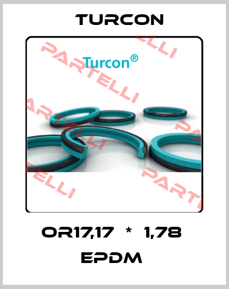 OR17,17  *  1,78  EPDM  Turcon
