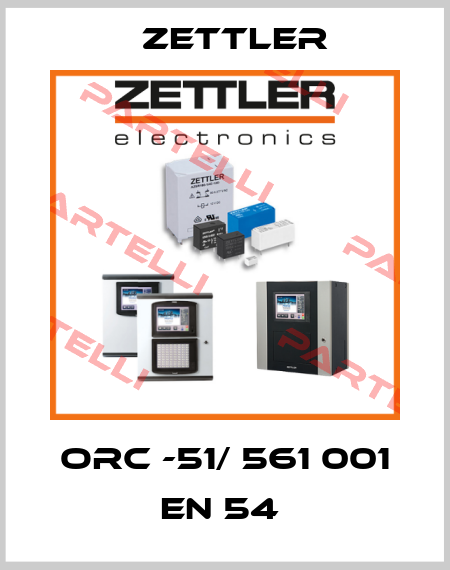 ORC -51/ 561 001 EN 54  Zettler