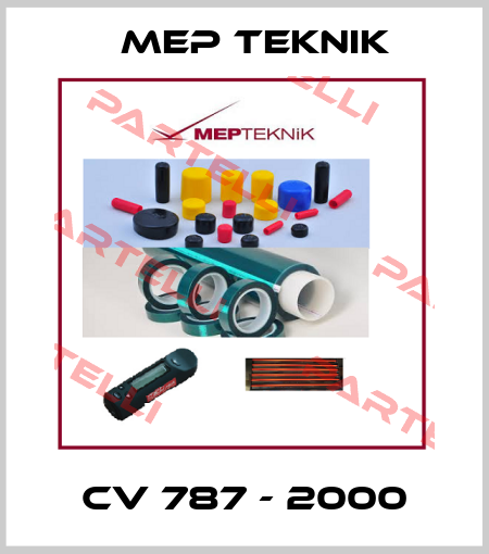 CV 787 - 2000 Mep Teknik