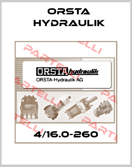 4/16.0-260 Orsta Hydraulik