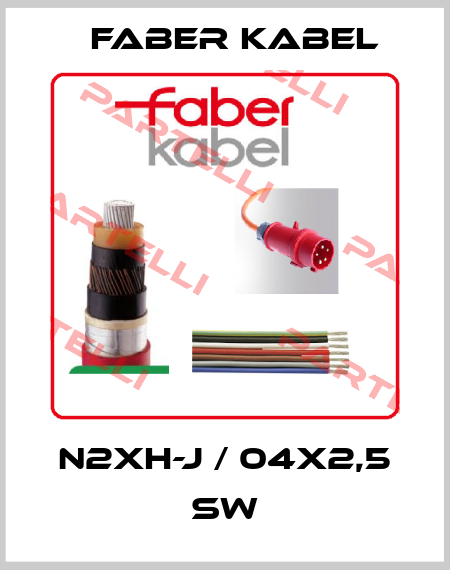 N2XH-J / 04X2,5 SW Faber Kabel