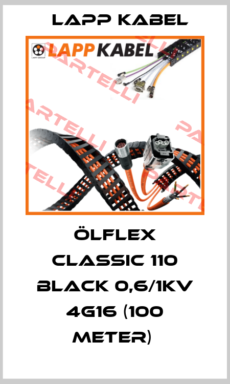 ÖLFLEX CLASSIC 110 Black 0,6/1kV 4G16 (100 Meter)  Lapp Kabel
