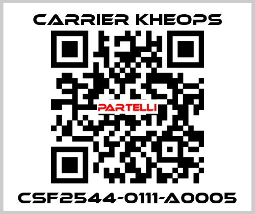 CSF2544-0111-A0005 Carrier Kheops