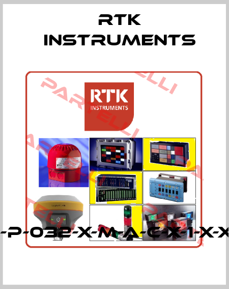 B-S-5-2-P-032-X-M-A-C-X-1-X-X-6-E-1-X RTK Instruments