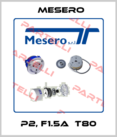 P2, F1.5A  T80 NEW SYSTEMS MESERO
