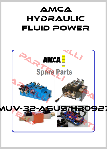 MUV-32-ASUS/HB0927 AMCA Hydraulic Fluid Power