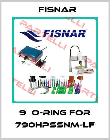 9　O-RING for 790HPSSNM-LF I&J FISNAR INC.