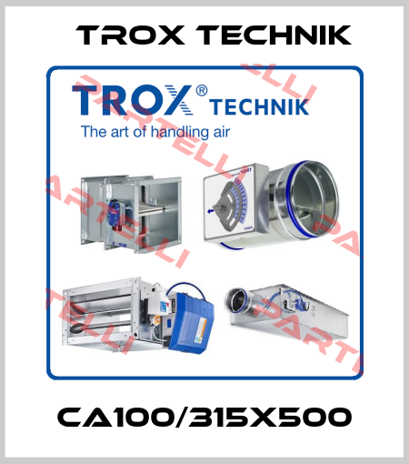 CA100/315x500 Trox Technik