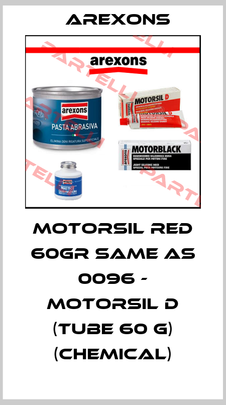 Motorsil Red 60gr same as 0096 - MOTORSIL D (tube 60 g) (chemical) AREXONS