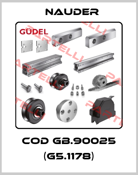 COD GB.90025 (G5.1178) Nauder