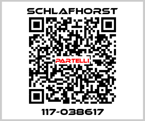 117-038617 Schlafhorst
