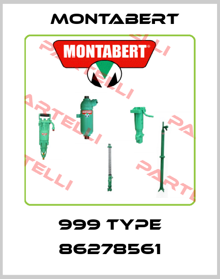 999 Type 86278561 Montabert