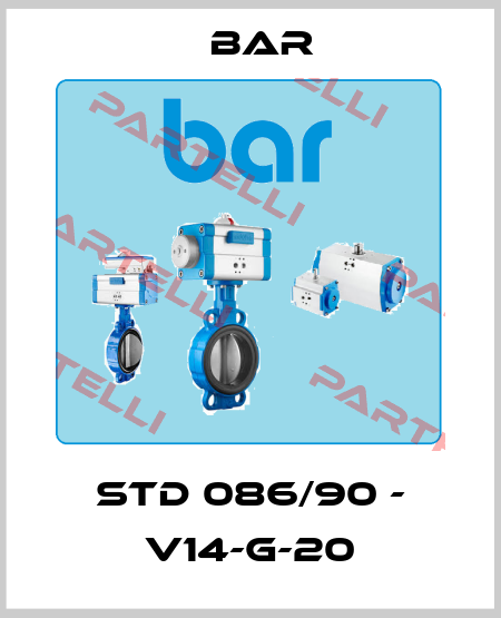 STD 086/90 - V14-G-20 bar