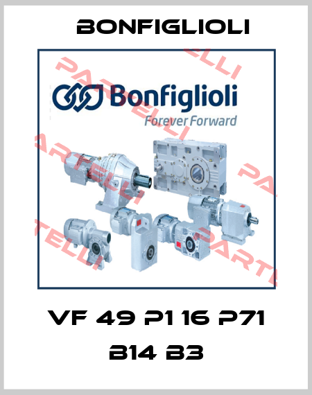 VF 49 P1 16 P71 B14 B3 Bonfiglioli