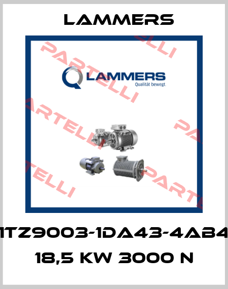 1TZ9003-1DA43-4AB4 18,5 kW 3000 n Lammers