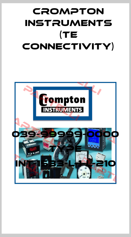 039-99999-0000 Type INT-1533-L-1-L-210 CROMPTON INSTRUMENTS (TE Connectivity)