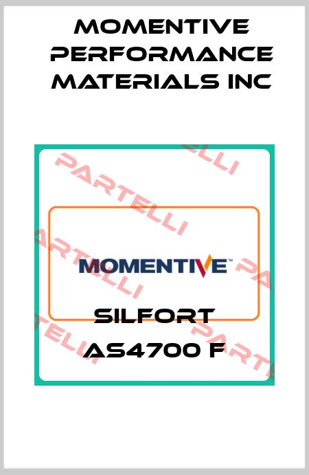 SILFORT AS4700 F Momentive Performance Materials Inc