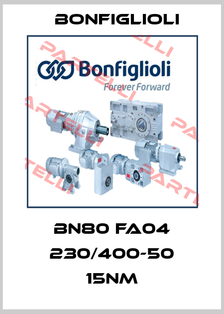 BN80 FA04 230/400-50 15NM Bonfiglioli
