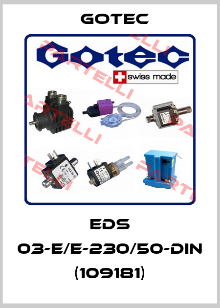 EDS 03-E/E-230/50-DIN  (109181) Gotec