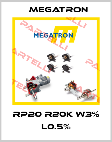 RP20 R20K W3% L0.5% Megatron