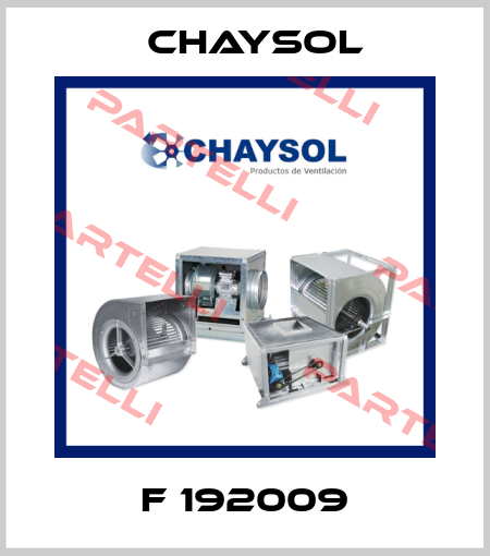 F 192009 Chaysol