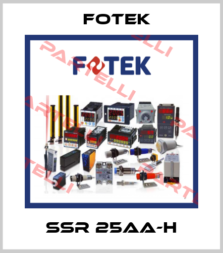 SSR 25AA-H Fotek