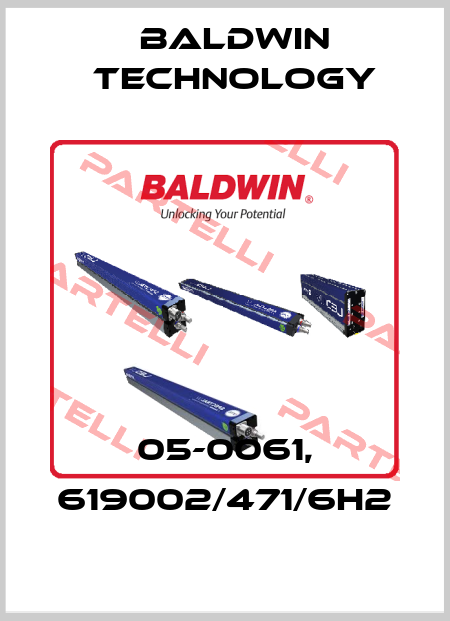 05-0061, 619002/471/6H2 Baldwin Technology