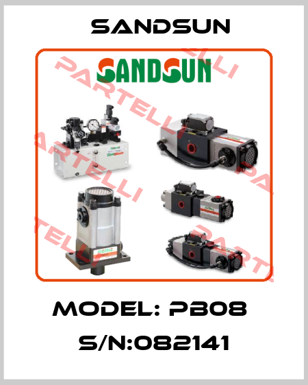 Model: PB08  S/N:082141 Sandsun