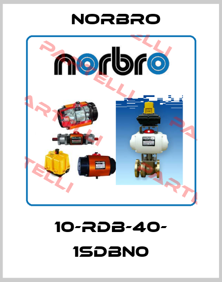 10-RDB-40- 1SDBN0 Norbro