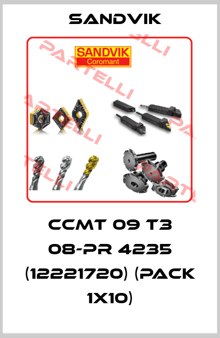 CCMT 09 T3 08-PR 4235 (12221720) (pack 1x10) Sandvik