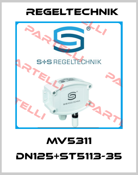 MV5311 DN125+ST5113-35 Regeltechnik