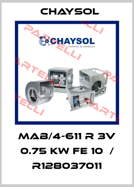 MAB/4-611 R 3V 0.75 kW FE 10  / R128037011 Chaysol
