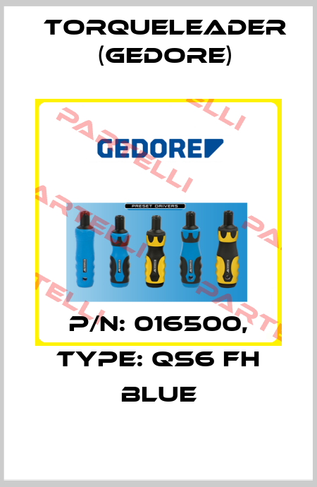 P/N: 016500, Type: QS6 FH BLUE Torqueleader (Gedore)