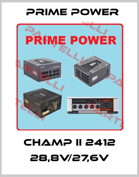 Champ II 2412 28,8V/27,6V PRIME POWER