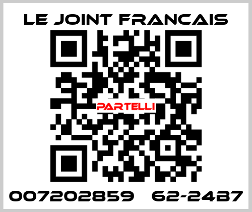 007202859   62-24B7 LE JOINT FRANCAIS