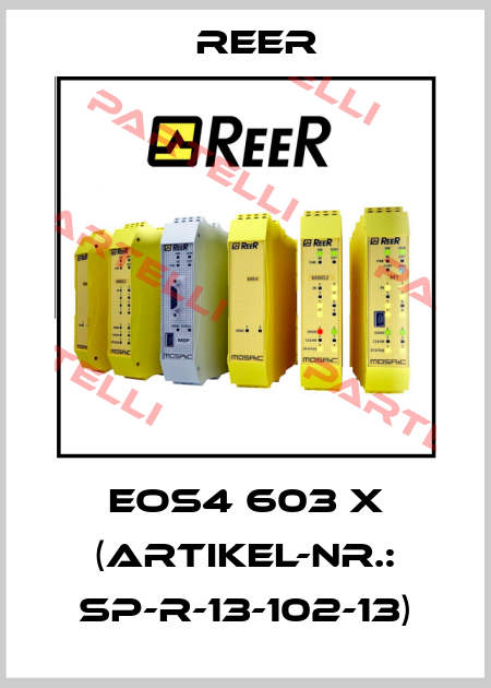 EOS4 603 X (Artikel-Nr.: SP-R-13-102-13) Reer