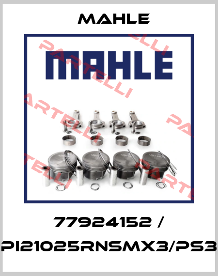 77924152 / PI21025RNSMX3/PS3 MAHLE