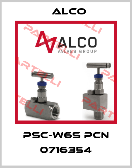 PSC-W6S PCN 0716354 Alco