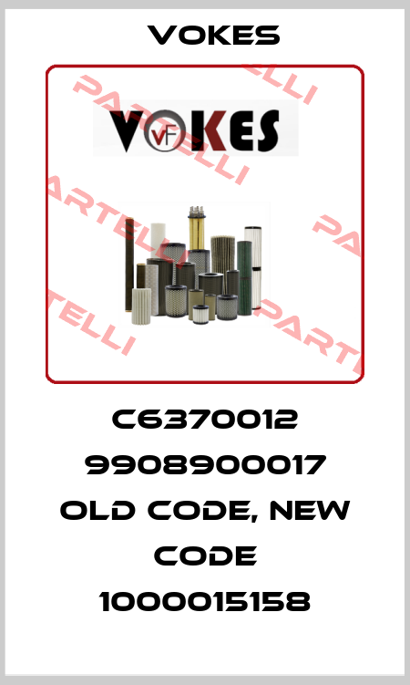 C6370012 9908900017 old code, new code 1000015158 Vokes