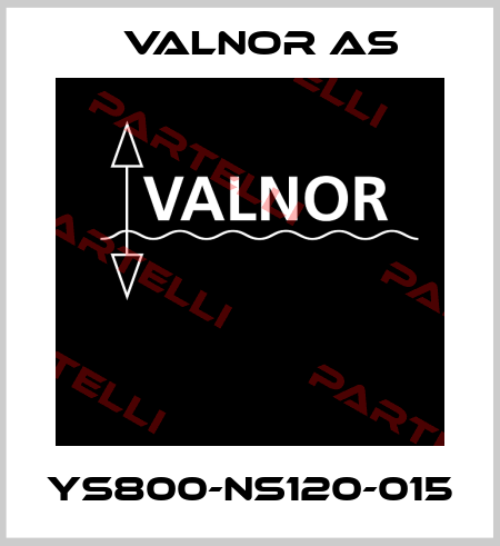 YS800-NS120-015 VALNOR AS