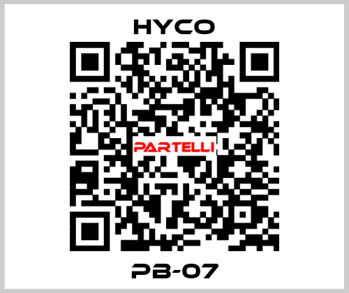PB-07 Hyco