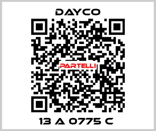 13 A 0775 C  Dayco