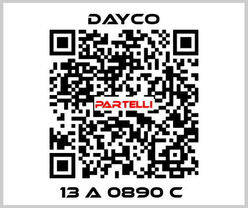 13 A 0890 C  Dayco