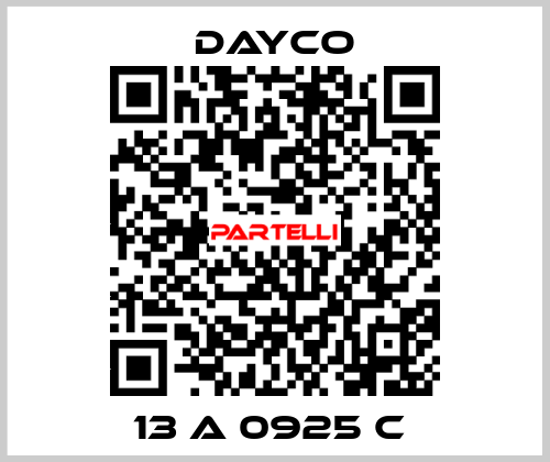 13 A 0925 C  Dayco